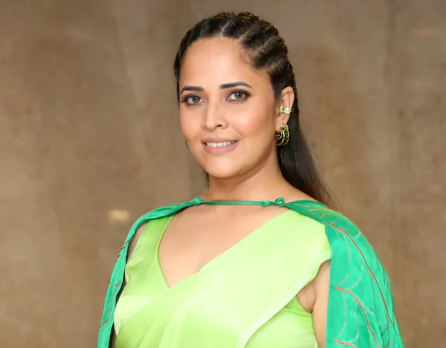 Anasuya at Simbaa Pre Release Event